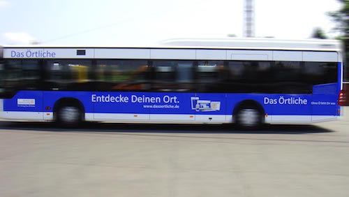 Buswerbung in Detmold • Das Örtliche