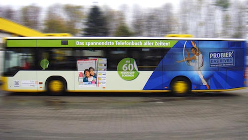 Buswerbung in Essen • Telefonbuch